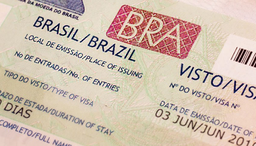Brasil reinstaura los requisitos de visa para 4 nacionalidades.