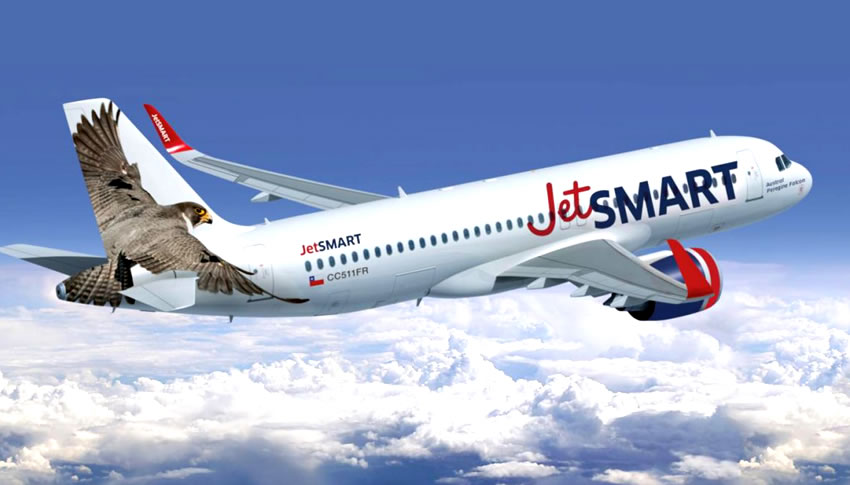 JetSmart unirá Santiago de Chile - Arequipa desde Abril 2019