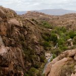Paisaje del Valle de Ongamira con formaciones rocosas