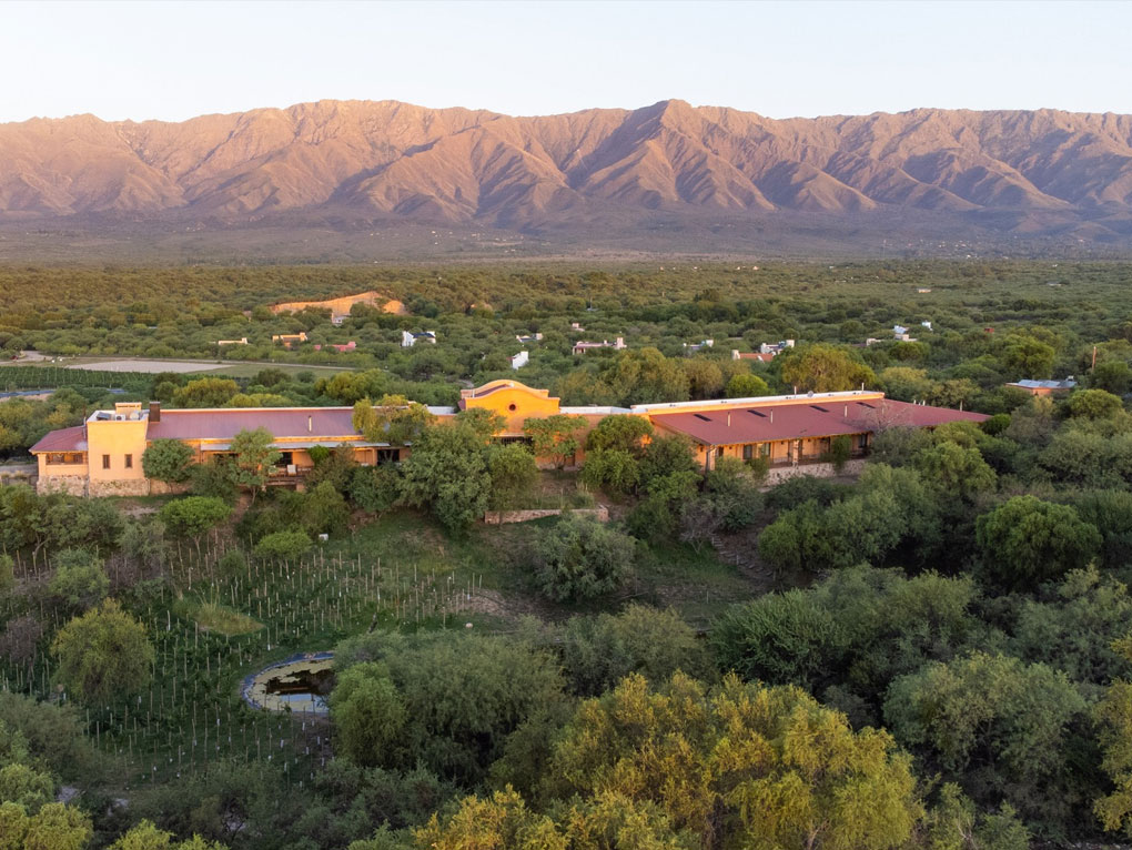 Historic luxury estancia Córdoba Argentina heritage hotel